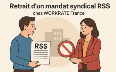 Retrait du mandat de Représentant de la Section Syndicale (RSS) de M. Nadir RAHIL