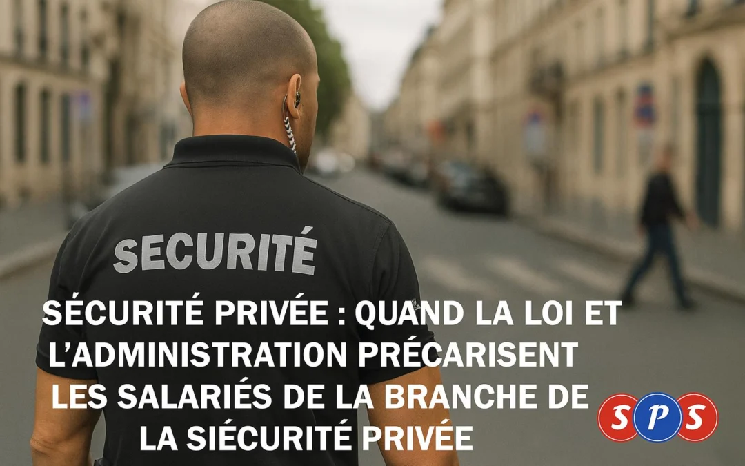 Sécurité privée : quand l'inertie administrative précarise les salariés