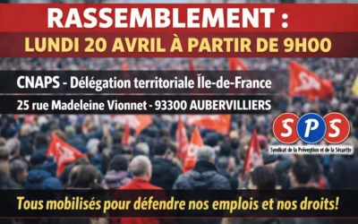 COMMUNIQUÉ – APPEL À MOBILISATION