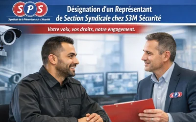 Désignation d’un Représentant de Section Syndicale chez S3M Sécurité.