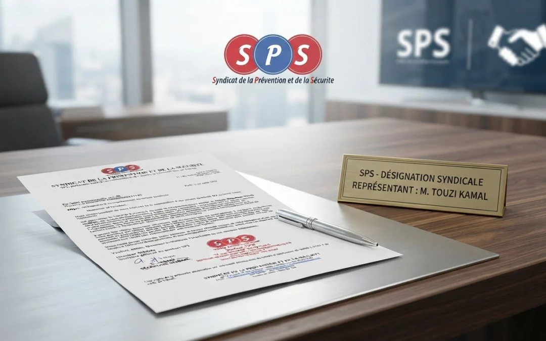 Le SPS en première ligne : Kamal TOUZI nommé pour mener la bataille du CSE 2026 au sein de l’entreprise ALTAIR SÉCURITÉ.