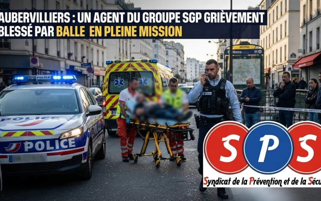 Aubervilliers : un agent de sécurité de nuit grièvement blessé par balle pendant son service
